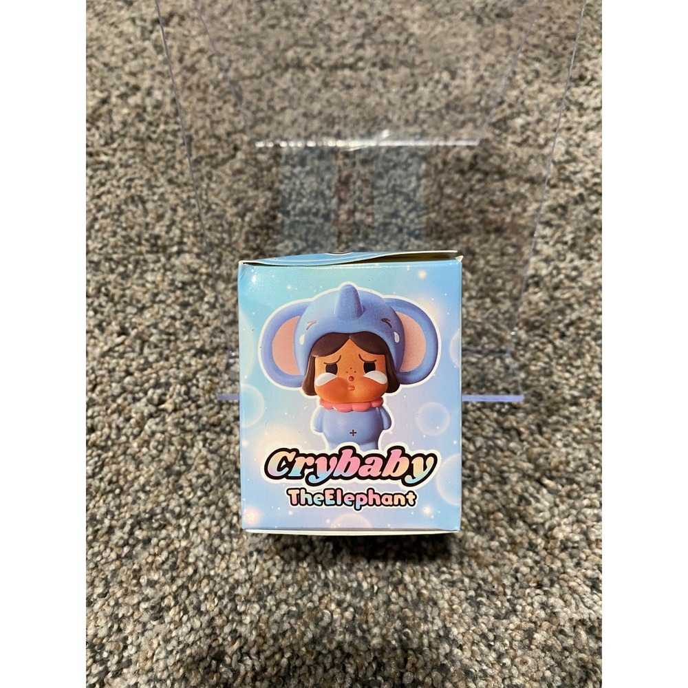 Crybaby The Elephant Vinyl Figure Unisex‎ OS Pink Excellent Flocked Art Toy